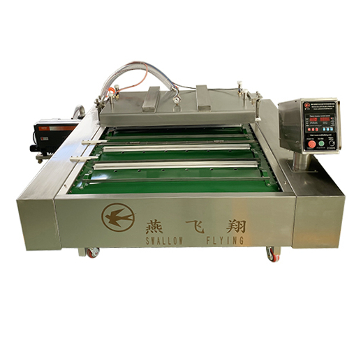 Continuous belt conveyor vacuum packaging machine(rolling)